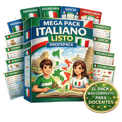 Megapack italiano pronto + Adattamenti per l'aula