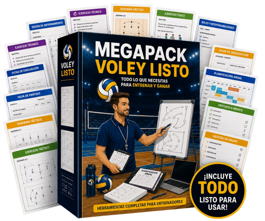MEGAPACK VOLLEY PRONTO + KIT TATTICO PRO