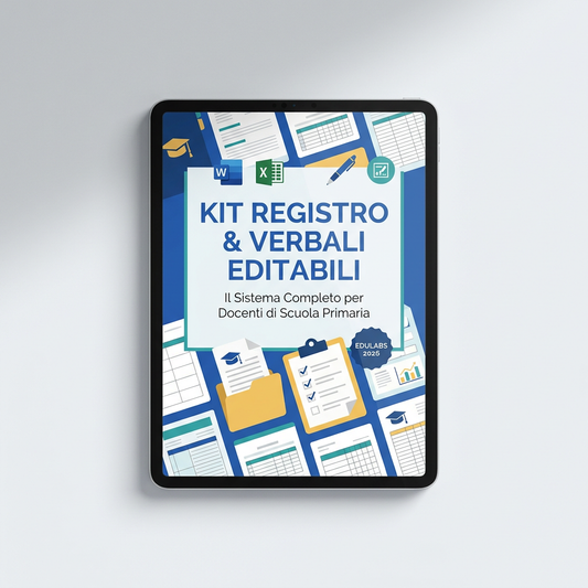 KIT REGISTRO & VERBALI MODIFICABILI